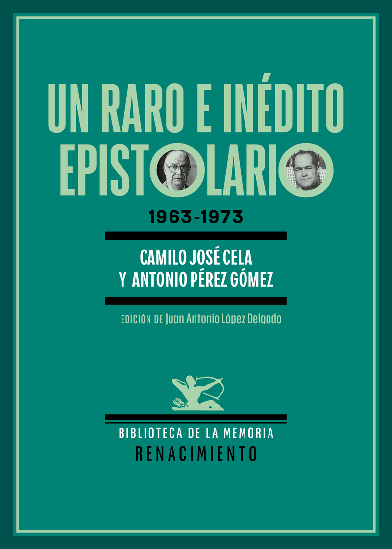 Un raro e inédito epistolario: portada