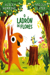 O ladrón de flores: portada