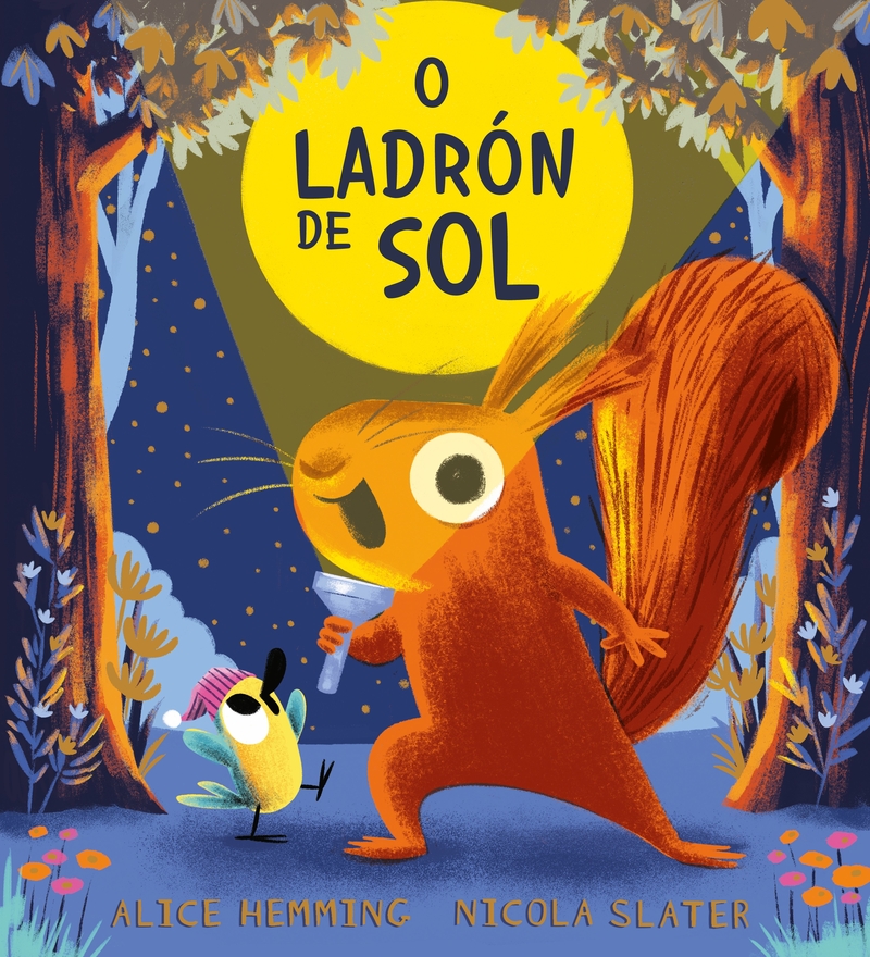 O ladrón de sol: portada