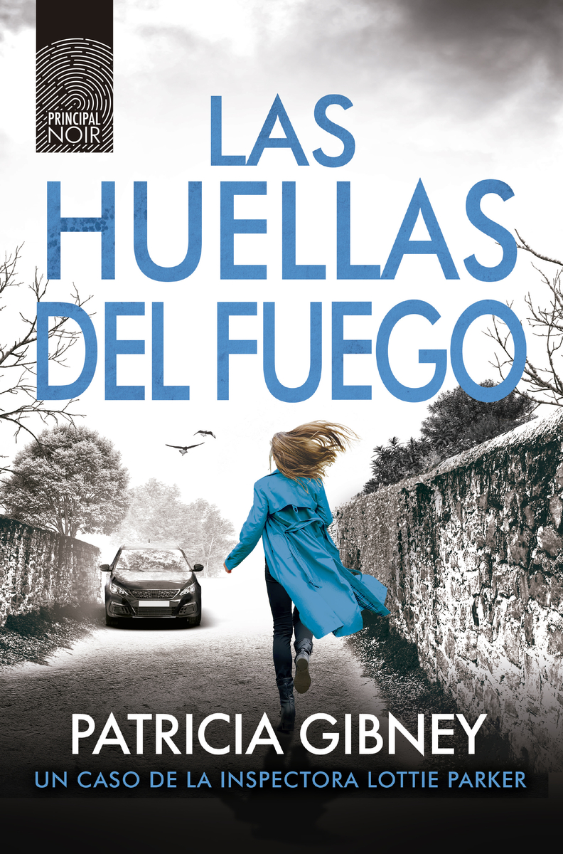 Las huellas del fuego: portada