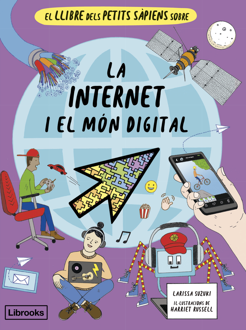 LLIBRE DELS PETITS SÀPIENS SOBRE INTERNET I EL MÓN DIGITAL: portada
