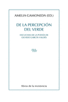 De la percepción del verde: portada