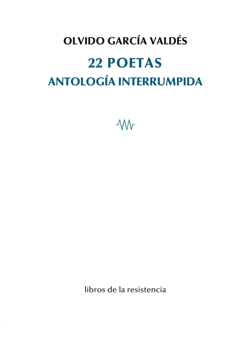 22 poetas: portada
