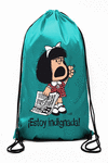 Bolsa de cuerdas Mafalda ¡Estoy indignada!: portada