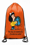 Bolsa de cuerdas Mafalda ¡No hay un planeta B!: portada