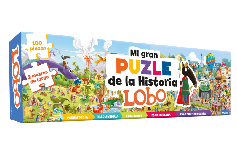 MI GRAN PUZLE DE LA HISTORIA. LOBO: portada