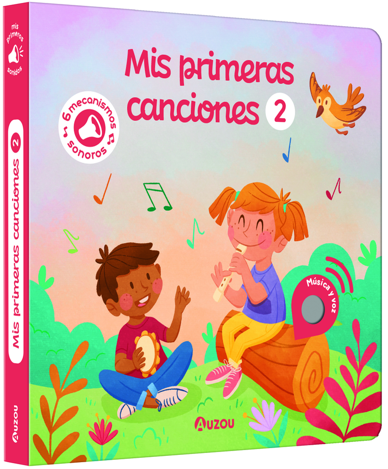 Libro de sonidos. Mis primeras canciones 2: portada