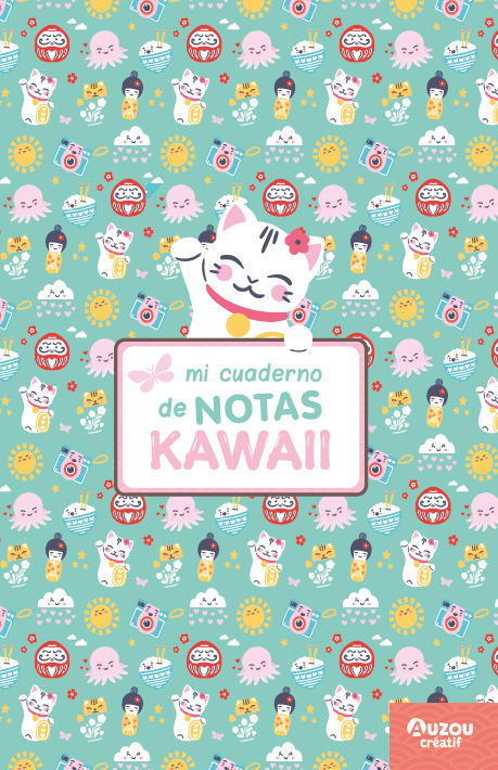 Mi cuaderno de notas Kawaii: portada
