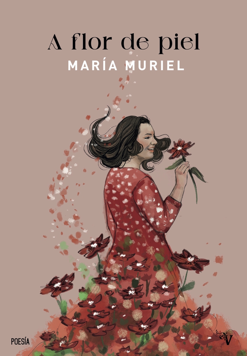 A flor de piel: portada