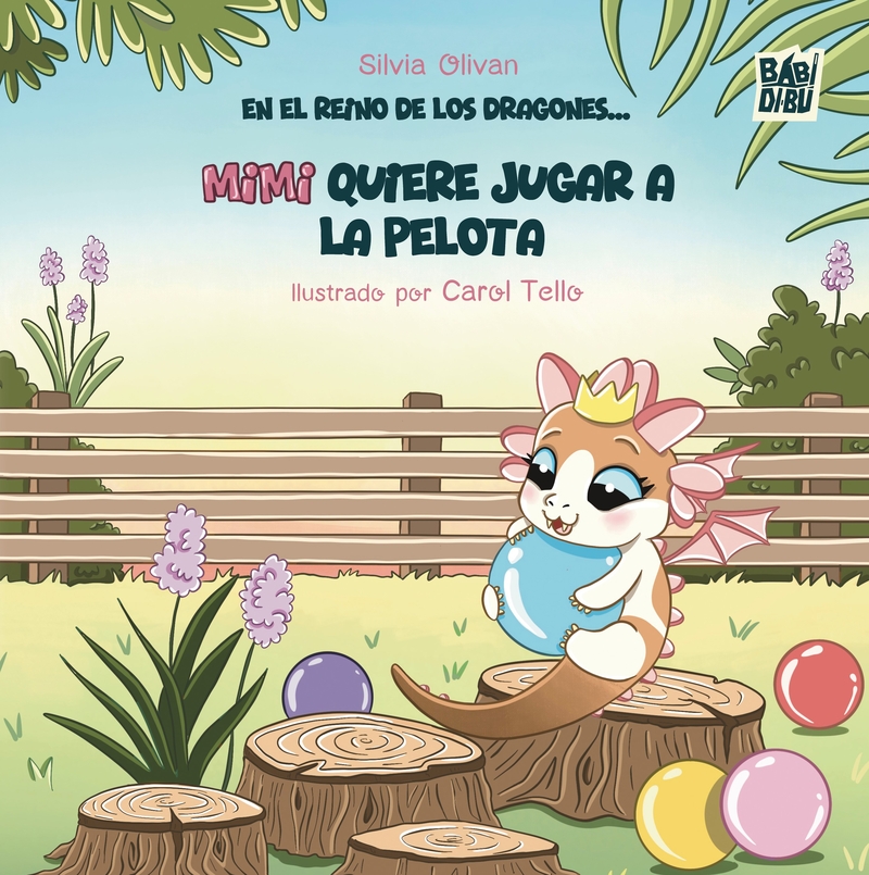 En el reino de los dragones... Mimi quiere jugar a la pelota: portada