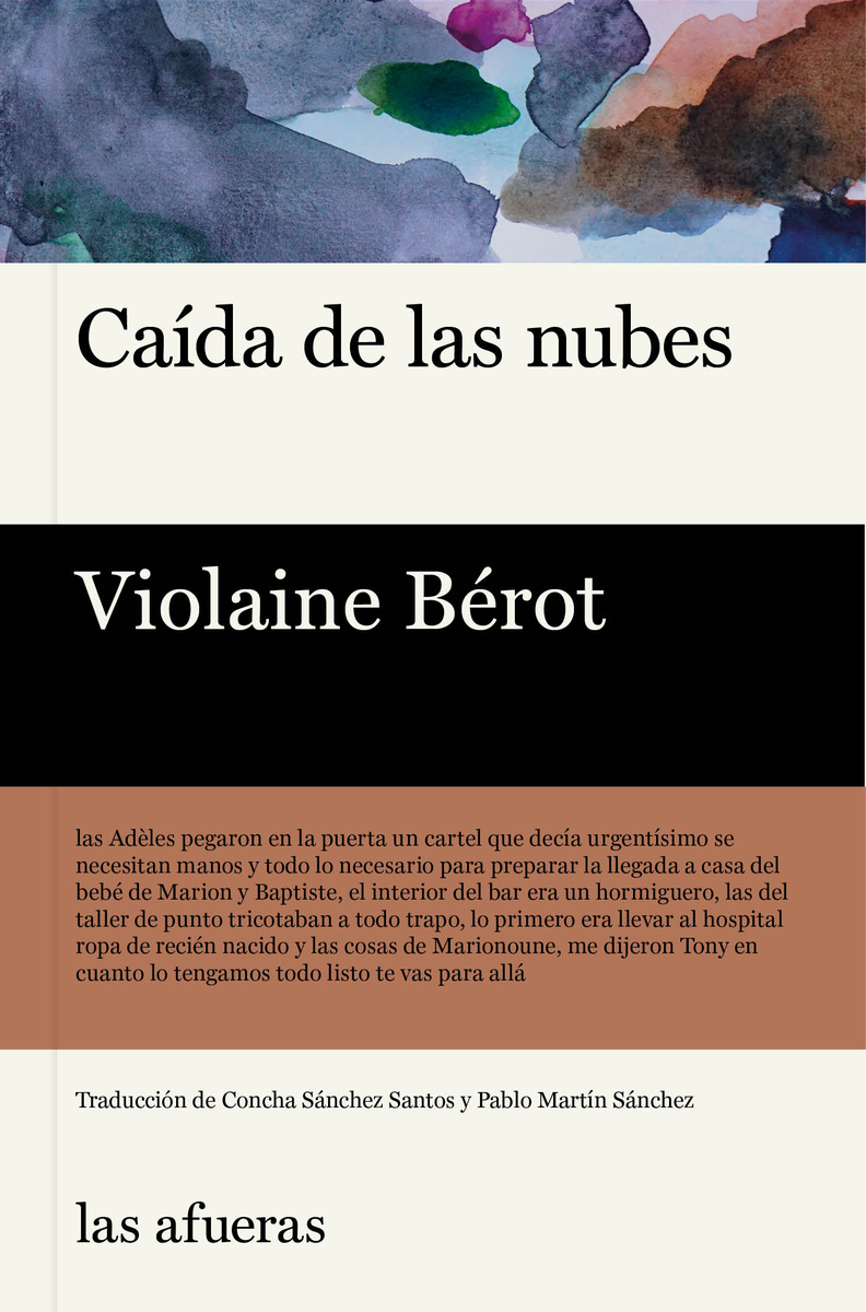 Caída de las nubes: portada